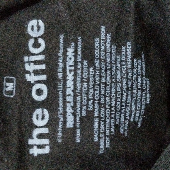 Dunder Mifflin Paper Company - Hooded Sweatshirt - Black - Picture 3 of 3
